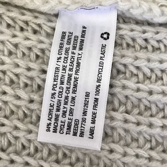 Mossimo cowl  neck sweater, long sleeves, raglan cut, oversized & loose fitting - Picture 4 of 4